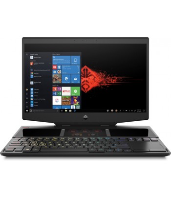 HP OMEN X 15-dg0074nb Black Notebook 39.6 cm (15.6") 1920 x 1080 pixels Dual-screen 9th gen Intel Core i9 i9-9880H 32 GB DDR4-S