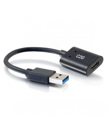 C2G 15cm (6in) USB-C Female to USB-A Male SuperSpeed USB 5Gbps Adapter Converter