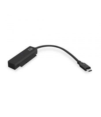 ACT AC1525 cable gender changer USB Type-C SATA 7-pin + 15pin Black