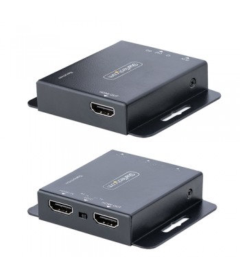 StarTech.com HDMI Extender over CAT6/CAT5, 4K30Hz/130ft or 1080p/230ft Video Extender, HDMI over Ethernet Extender, PoC HDMI Tra