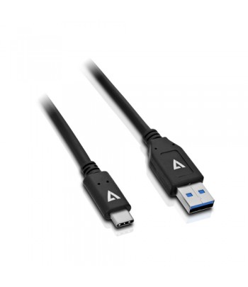 V7 USB Cable USB 2.0 A Male to USB-C Male 1m 3.3ft - Black