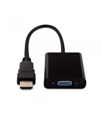 V7 CBLHDAVBLK-1E video kabel adapter HDMI VGA (D-Sub) Zwart