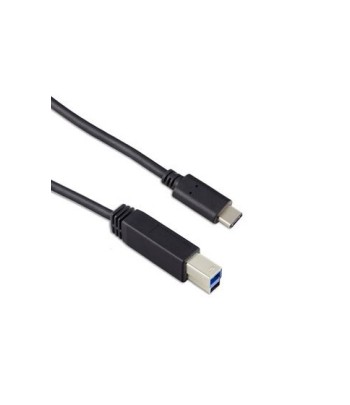 Targus ACC924EUX 1m USB C USB B Mannelijk Mannelijk Zwart USB-kabel